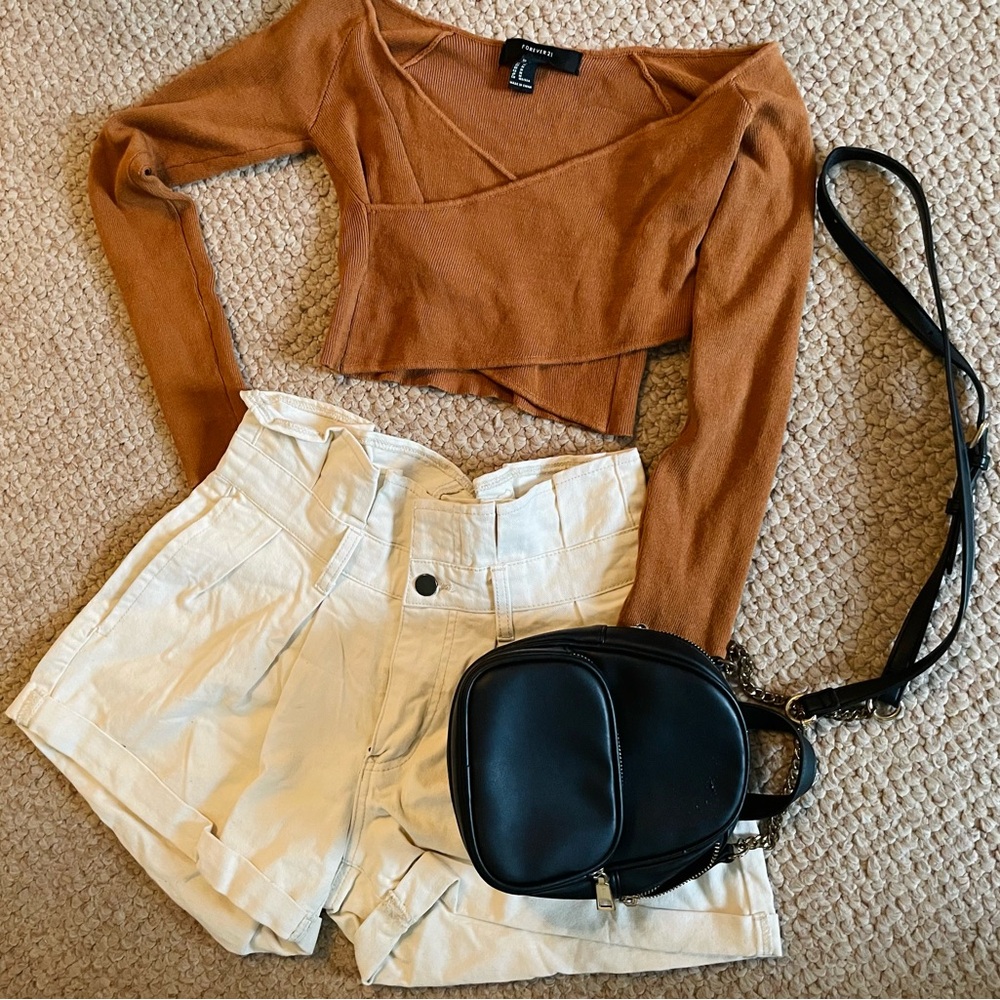 Rust Crop Top